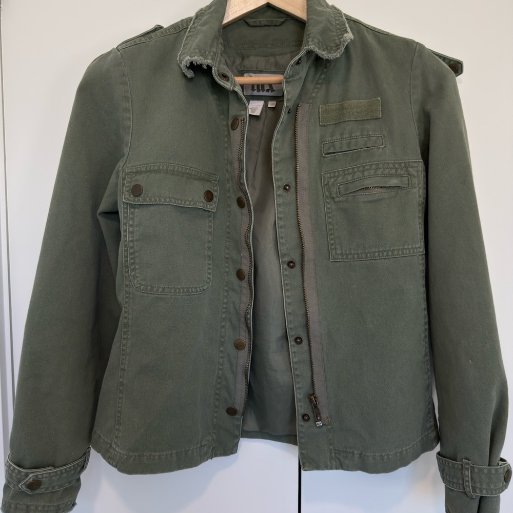 H&M Olive Utility Jacket